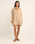 The Rhythm Womens Sun Ray Shirt Dress in Sand