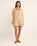 The Rhythm Womens Sun Ray Shirt Dress in Sand