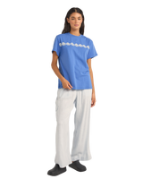 Amalfi Cargo Trousers in Blue