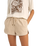 Mazzy Corduroy Walkshorts in Sand