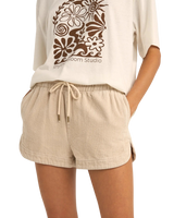 Mazzy Corduroy Walkshorts in Sand
