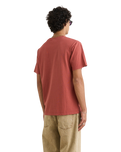 The Rhythm Mens Vintage Pocket T-Shirt in Vintage Clay