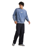 The Rhythm Mens Drifter Salt Wash Sweatshirt in Slate