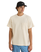 The Rhythm Mens Essential Brushed Twill Cap in Black