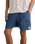 The Rhythm Mens Textured Wale Walkshorts in Washed Indigo