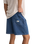 The Rhythm Mens Textured Wale Walkshorts in Washed Indigo