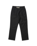 The Rhythm Mens Linen Jam Trousers in Black