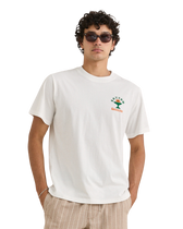 The Rhythm Mens Cantina T-Shirt in Vintage White