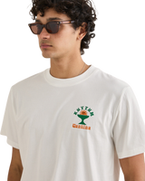 The Rhythm Mens Cantina T-Shirt in Vintage White