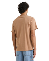 The Rhythm Mens Drifter T-Shirt in Clay