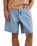 The Rhythm Mens Toby Denim Walkshorts in Stone Wash