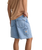The Rhythm Mens Toby Denim Walkshorts in Stone Wash