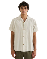 The Rhythm Mens Vacation Shirt in Natural