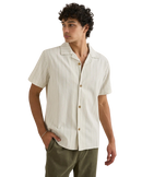 The Rhythm Mens Vacation Shirt in Natural
