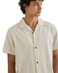 The Rhythm Mens Vacation Shirt in Natural