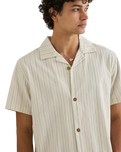The Rhythm Mens Vacation Shirt in Natural