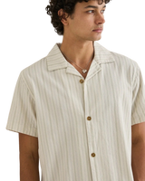 The Rhythm Mens Vacation Shirt in Natural