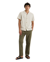 The Rhythm Mens Vacation Shirt in Natural