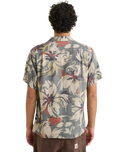The Rhythm Mens Tropical Camo Shirt in Camo
