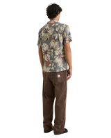 The Rhythm Mens Tropical Camo Shirt in Camo