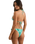 Fern Tie Side Hi Cut Bikini Bottoms in Green