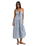 The Rhythm Womens Jaci Maxi Dress in Blue
