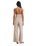 The Rhythm Womens Louise Wide Leg Trousers in Tan