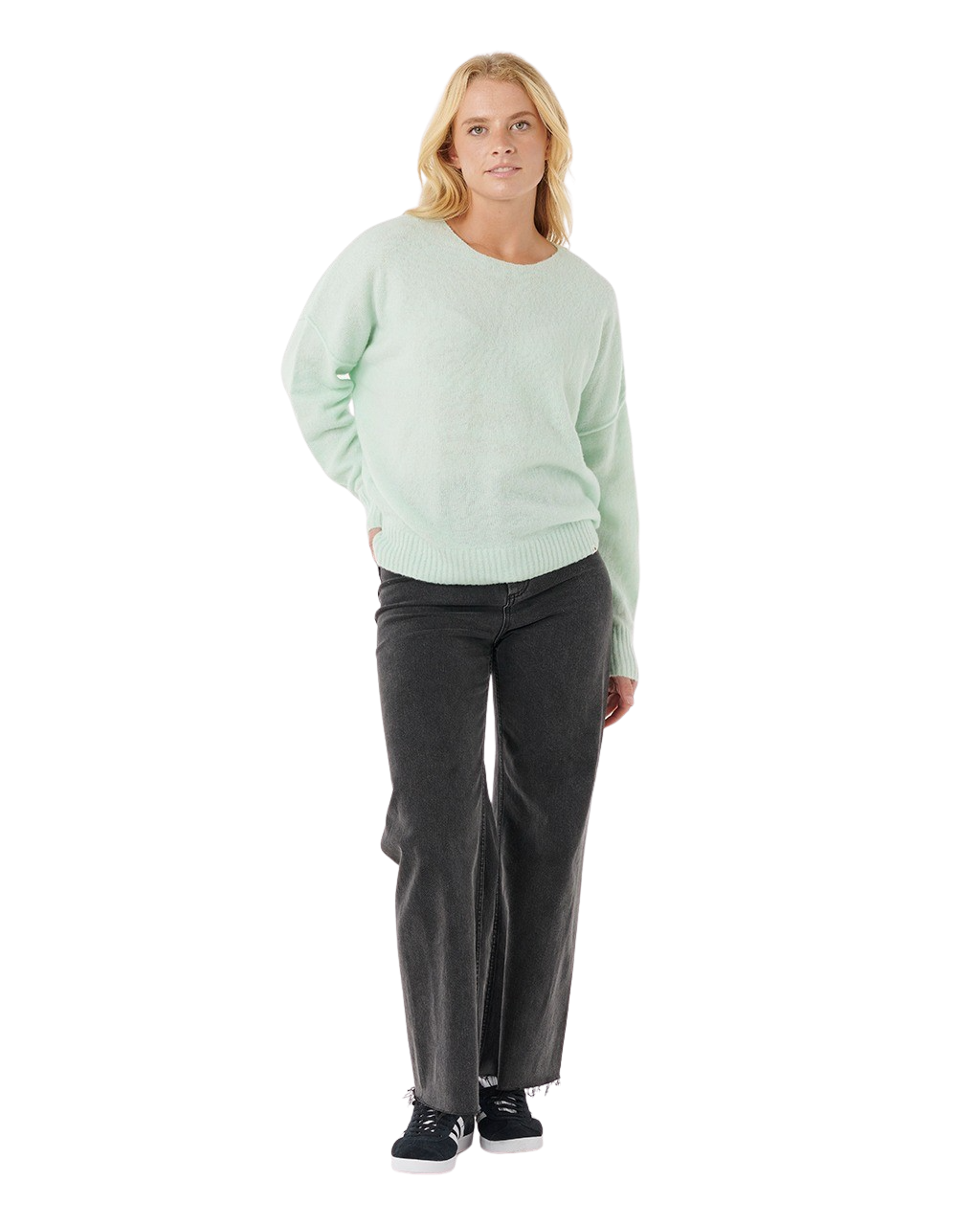 Emily Jumper in Aqua
