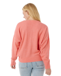 The Rip Curl Womens Emily Jumper in Watermelon