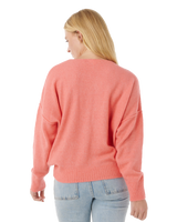The Rip Curl Womens Emily Jumper in Watermelon