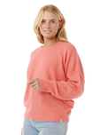 The Rip Curl Womens Emily Jumper in Watermelon