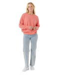 The Rip Curl Womens Emily Jumper in Watermelon
