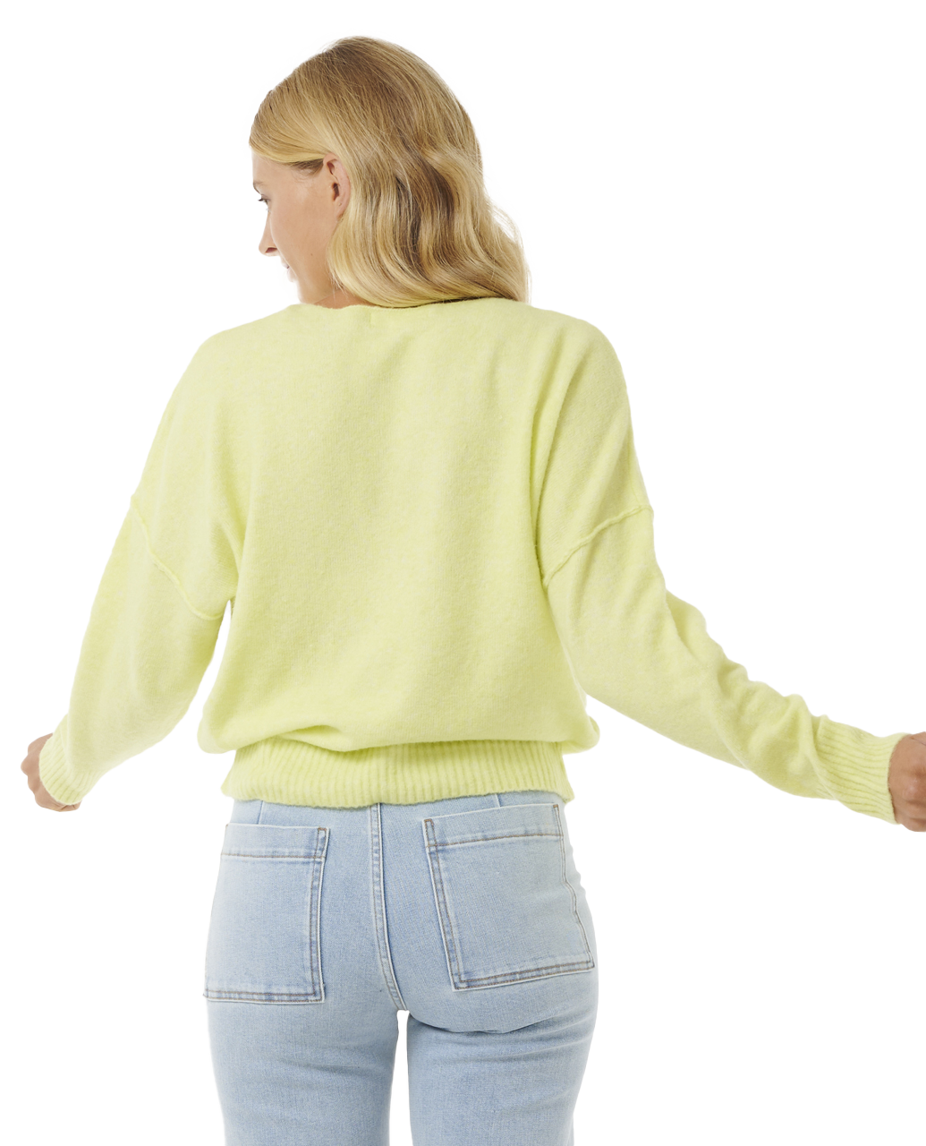 The Rip Curl Womens Emily Jumper in Lime