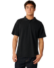 Premium Surf Wettie Polo Shirt in Black