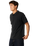 Premium Surf Wettie Polo Shirt in Black