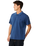 Premium Surf Wettie Polo Shirt in Light Navy