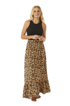 The Rip Curl Womens Sea Of Dreams Maxi Skirt in Brown