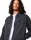Classic Surf Denim Trucker Jacket in Black