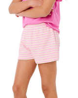 Girls Sunshine Knit Shorts in Natural