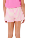 Girls Sunshine Knit Shorts in Natural