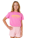 Girls Sunshine Knit Shorts in Natural