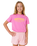Girls Sunshine Knit Shorts in Natural