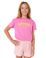 Girls Sunshine Knit Shorts in Natural