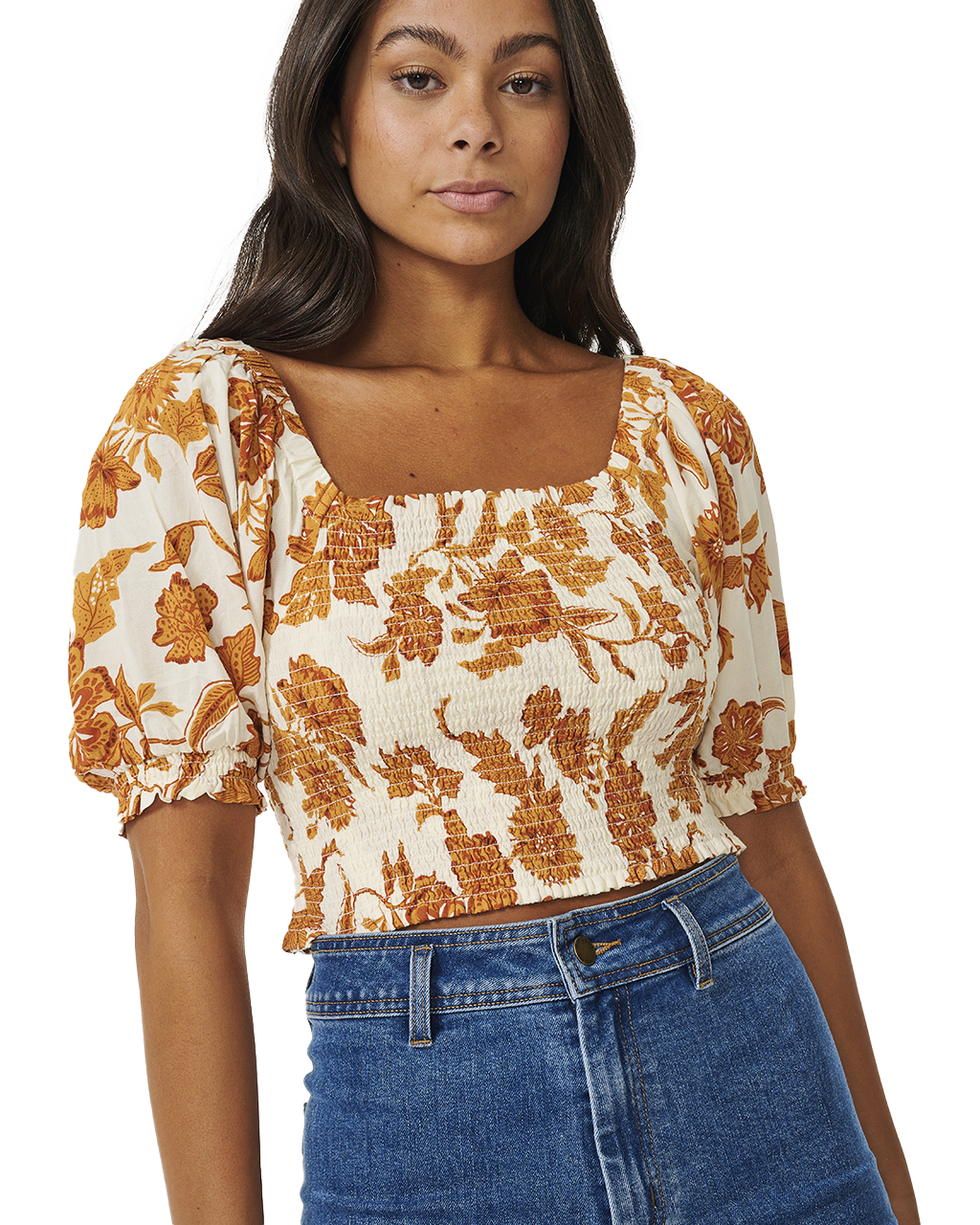 The Rip Curl Womens Ocean Together Top in Shell