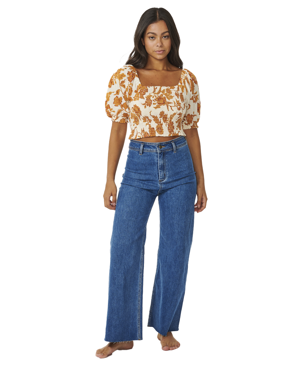 The Rip Curl Womens Ocean Together Top in Shell