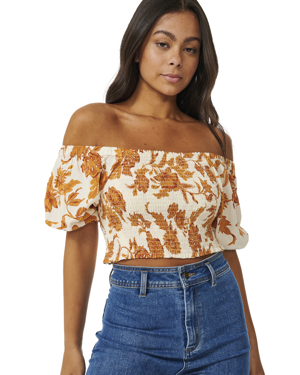 The Rip Curl Womens Ocean Together Top in Shell
