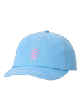 Girls Washed Twill Cap in Powder Blue