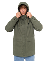 The Rip Curl Mens Anti Series Exit 5K/5K Tech Jacket in Deep Cactus