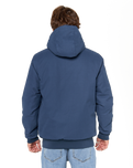 The Rip Curl Mens Anti Series One Shot 5K/5K Tech Jacket in Light Navy