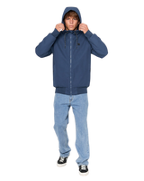 The Rip Curl Mens Anti Series One Shot 5K/5K Tech Jacket in Light Navy